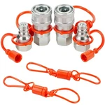 Ancimoon 1/4'' Ag Iso 5675 Poppet Pioneer Npt, Body, Sliver. Fixed Price $32.36.