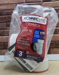 Connectite Push-fit Dwv Sanitary Tee 3 Inch For Drain Waste Vent Charlotte Pipe. Fixed Price $14.98.