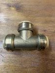 Sharkbite Brass Push-to-connect Tee Fitting 1 In Female C1216. Fixed Price $15.00.