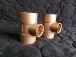 2 Legend 302-217 1 1/4" X 3/4" T-569 Cast Bronze Venturi Tee New. Fixed Price $15.95.