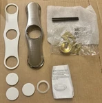 Delta Rp71545arpr Escutcheon Deck Plate Lumicoat Arctic Stainless 3-hole 10.5in. Fixed Price $59.99.