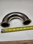 Nobrand C62ump-15 1-1/2" Clamp 180 Return Bend 316l Ss Sanitary Fitting 3-a New. Fixed Price $134.57.