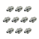 Hfs(r) 3/4" Jic Male X 1/2" Flared Straight Adapter Carbon Steel 10pcs. Fixed Price $30.99.
