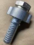 Dixon Boss Female Fitting, Ground Joint Stem, Spud, Wing Nut, B17 , Gb23. Fixed Price $35.00.