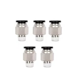 Push To Connect Hose Fittings Straight 3/8" Tube Od 1/4" Npt Male Thread 5pcs. Fixed Price $15.99.