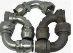 Lot Of 5 Eaton 90 Degrees Hydraulic Elbow Fittings Female Jic X Hose. Fixed Price $29.89.