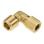 Parker 169c-4-4 Elbow, Brass, Comp. 1/4 In, Mnpt In. Fixed Price $3.89.