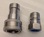 Parker Stainless Steel Quick Connect Set 1" Npt # Sh8-62 & Sh8-63. Fixed Price $650.00.