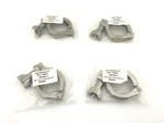 Lot Of 4 New Vne 691-10004 Heavy Duty Stainless Steel Clamps 13mhhm1.5. Fixed Price $34.95.