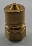 Eaton Hansen - B6kp31 Brass Hydraulic Quick Connect Hose Coupling 3/4". Fixed Price $39.99.