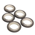 Lot Of 5 Aligent Kc25sv Sanitary Centering Rings, Stainless Steel, Nw25 Fkm. Fixed Price $37.00.