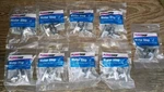 Lot Of 9) 1/2" X 3/8" Od Comp Plumbshop Water Angle Stop Valve Plb104x P. Fixed Price $25.99.