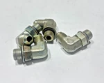 (4) C5515x5 Weatherhead 5/16" X Straight Thread O-ring 90 Degree Elbow. Fixed Price $19.99.