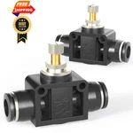 Tailonz Pneumatic Scf-1/4 Air Flow Control Valve With 1/4 Od/1pcs, Black. Fixed Price $16.99.