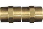 Milton 3/8in. Fnpt Hex Coupling, 2-pack, Npt X Npt, Model# S-643-3. Fixed Price $13.99.