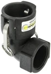 Banjo 200d90 Polypropylene Cam & Groove Fitting, 90 Degree Elbow, 2" Female. Fixed Price $36.01.