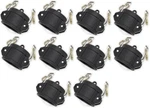 (10 Pack) 3/4" Type Dc Poly Camlock Polypropylene Dust Cap Coupler. Fixed Price $59.95.