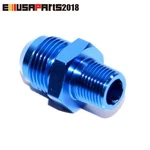 Emusa -10an Male To 3/8npt Thread Aluminum Blue Hose End Fitting Adapter. Fixed Price $6.49.