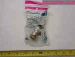 Sharkbite 1/2" X 3/8" Od Angle Stop 1/4 Turn Brushed Nickel Finish. 23036lfbn. Fixed Price $15.77.