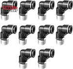 10pcs Push To Connect Fittings 1/4 Inch Tube Od X Npt Thread Pneumatic. Fixed Price $15.85.