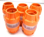 Lot Of 5 Dura Line Clear Lock Couplers Orange 1.5" 20005096 Genuine Oem Unit. Fixed Price $31.49.