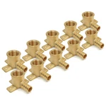 (100) 1/2" Pex Brass Lead Free Drop Ear Elbows Crimp Barbed Fitting Replace Zurn. Fixed Price $174.99.