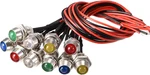 Uxcell Led Signal Indicator Lights Ac/dc 24v 8mm Panel Mount Metal Shell Warning. Fixed Price $14.99.