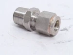 244232 New-no Box; Brennan N2404-06-06-ss Tube Adapter; Ss; 3/8" X 3/8npt. Fixed Price $21.92.