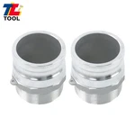 2 Pieces Aluminum Camlock Coupling Type F 3" Hose Fitting Plug Npt Male. Fixed Price $21.49.