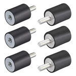 Uxcell M6 Male Female Rubber Mounts,vibration Isolators,shock Absorber 20mm X 25. Fixed Price $33.99.