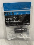 Apollo Pex-a Epxpac3412 1/2" X 3/4" Poly-alloy Barb Reducing Coupling. Fixed Price $9.88.
