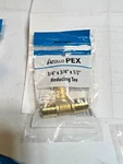 Apollo Pex Apxt343412 Reducing Tee 3/4" X 1/2" Barb Fitting Free Ship. Fixed Price $8.79.