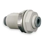 John Guest Pi1208s-pk10 Push-fit Union Fitting, 1/4 In Tube Size, Acetal, Gray,. Fixed Price $72.15.