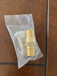 Valterra P23415lf, Check Valve Lead Free Brass, 1/2" Mpt X. Fixed Price $12.60.