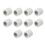 10mm Diam. Ceramic Pipe Insulation Single Hole Insulator Porcelain 10pcs. Fixed Price $7.77.
