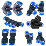 Utah Pneumatic 5/16 Or 8mm Push To Connect Air Line Fittings Od, Black. Fixed Price $21.34.