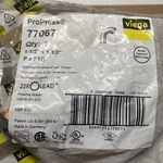 Viega 77067 1 " X P Ftg, Propress 90 Street Elbow Copper, Zero Lead New. Fixed Price $31.18.