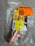 Viega Propress 1 In. X 3/4 Press Copper Reducing Tee Fitting. Fixed Price $17.99.
