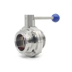 Qiimii Sanitary Stainless Steel 304 Tri Clamp Butterfly Valve With Pull Handl.... Fixed Price $53.93.
