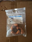 Parker 5/8" 90 Degree Elbow 870604 Zoomlock Mzk-90e10-hnbr 3 Pack Lot Copper. Fixed Price $37.46.