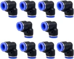 Elbow Push To Connect Fitting, 1/4" Od Pneumatic 6mm Or 1/4 Tube. Fixed Price $14.76.