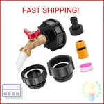 Wadeo Ibc Tote Adapter, 2.44" Fine Thread Adapter For 275-330 Gallon Ta. Fixed Price $22.69.