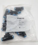 Festo 153130 Qst-8 Push In T-connector Pneumatic (10 Pack) *expedite Available*. Fixed Price $41.98.
