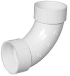 Charlotte Pipe Pvc 00304 1200ha Long Sweep Elbow 4 X D Hub In.. Fixed Price $21.46.