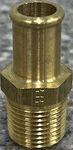 Parker Brass Hose Barb Fitting Part #: X68hb-10-8 5/8" (i.d.) Beaded 1/2". Fixed Price $14.24.