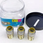(3-pk) Sharkbite Adapter Fitting Brass 1/2" Push-to-connect X Mip Ur120j4. Fixed Price $24.99.
