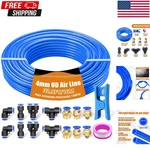 Mxuteuk 6mm Air Line Tubing Kit,6mm Hose Kit,6 Mm X 32.8 Feet(10 Meter) Pu T. Fixed Price $19.85.
