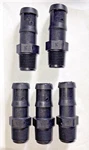 Lot Of 5 Banjo Hb050 075 Poly Fitting 1/2" Male Thread X 3/4" Hose Barb. Fixed Price $14.99.