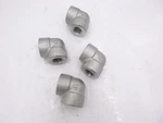 4 Pack Bothwell 3/4" Female Stainless Steel 90 Elbow Pipe Fitting. Fixed Price $59.99.