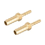 Uxcell Straight Brass Barb Fitting Reducer, Fit Hose Id 8mm X 4mm,. Fixed Price $14.21.